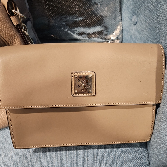 Dooney & Bourke Taupe Crossbody Bag - Picture 4 of 6